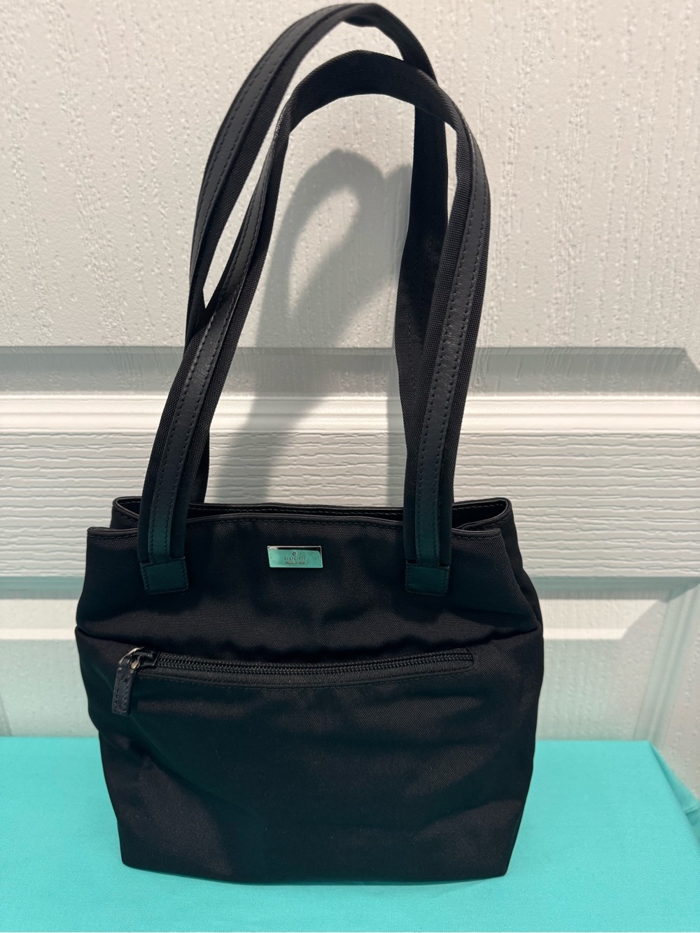 Gucci Black Canvas Tote